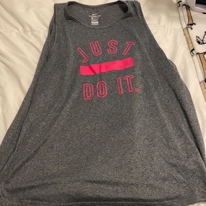 Nike dry fit Athletic cut tank top